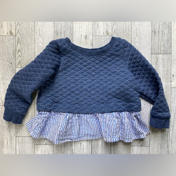 Genuine Kids OshKosh Quilted Sweater 18 months - Picture 1 of 5